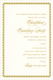 Holly Glittered Die-cut Pocket Invitations Image 2 of 2